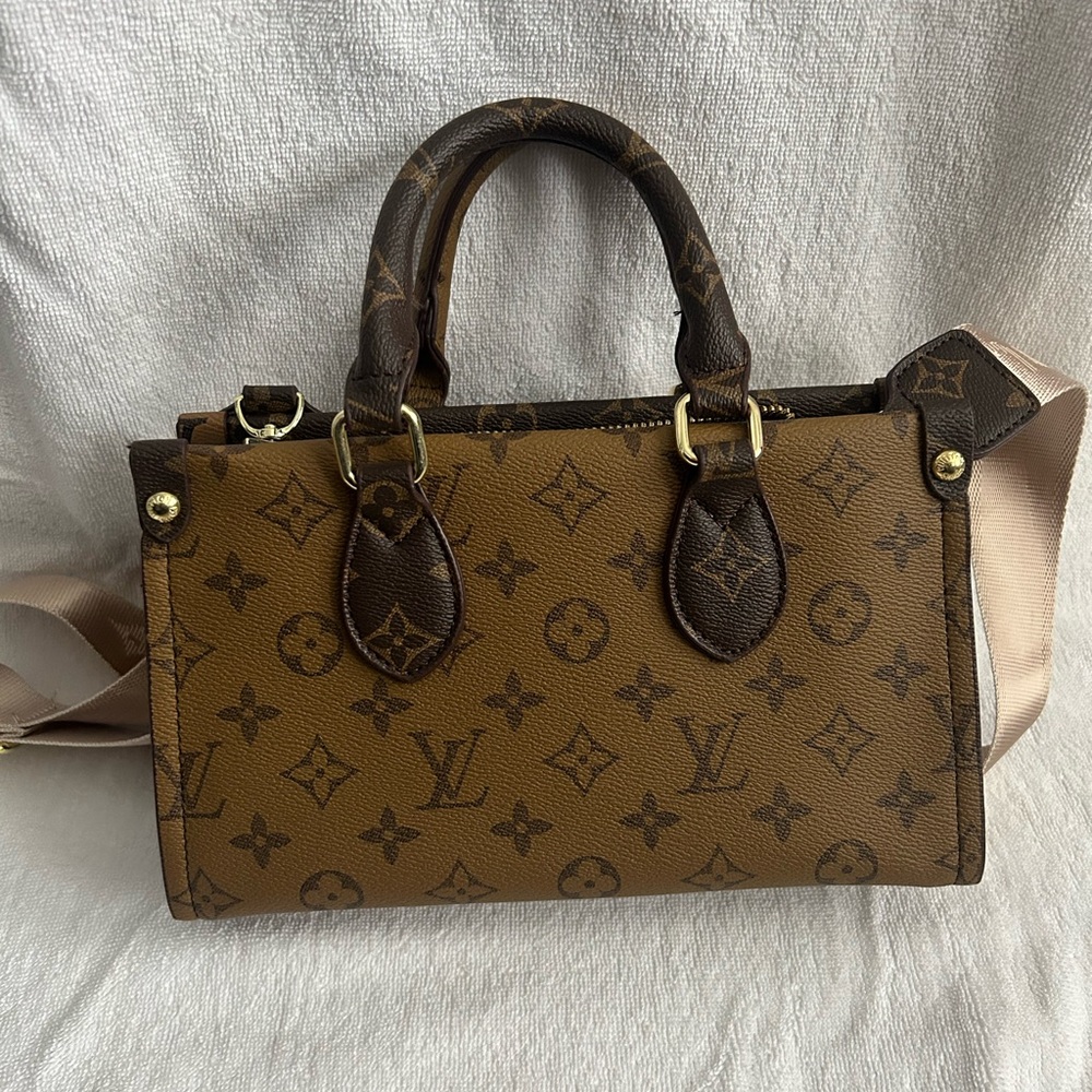 Louis Vuitton OnTheGo East West Brown Monogram Handbag
